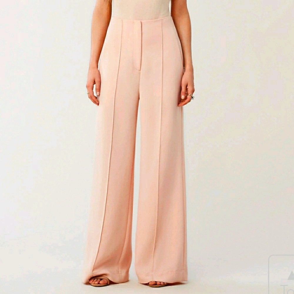 Diane Von Furstenberg CoralDust Kiersten Pants Sz4